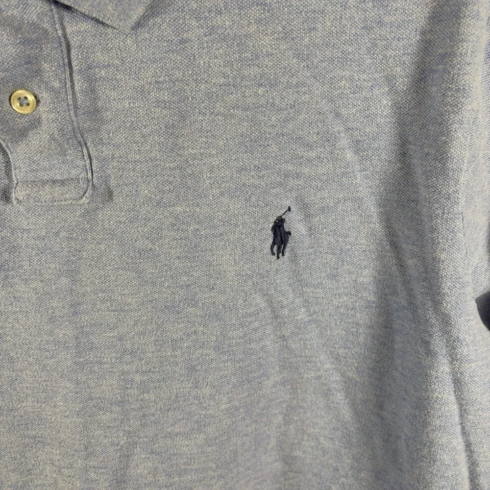 Polo Ralph Lauren XXL Mens Blue Short Sleeve Preppy Shirt Logo Quiet Luxury Plus